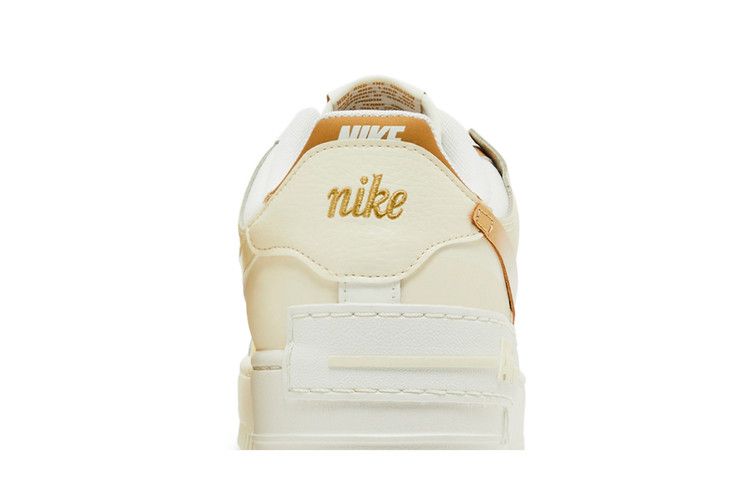 Nike Air Force 1 Shadow Sail Coconut Milk Metallic Gold (Women's)