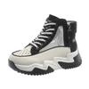Mesh Women's Platform Shoes Thick-soled Height-enhancing Casual Versatile Sports Shoes Thick-soled Breathable Non-slip Women's Shoes