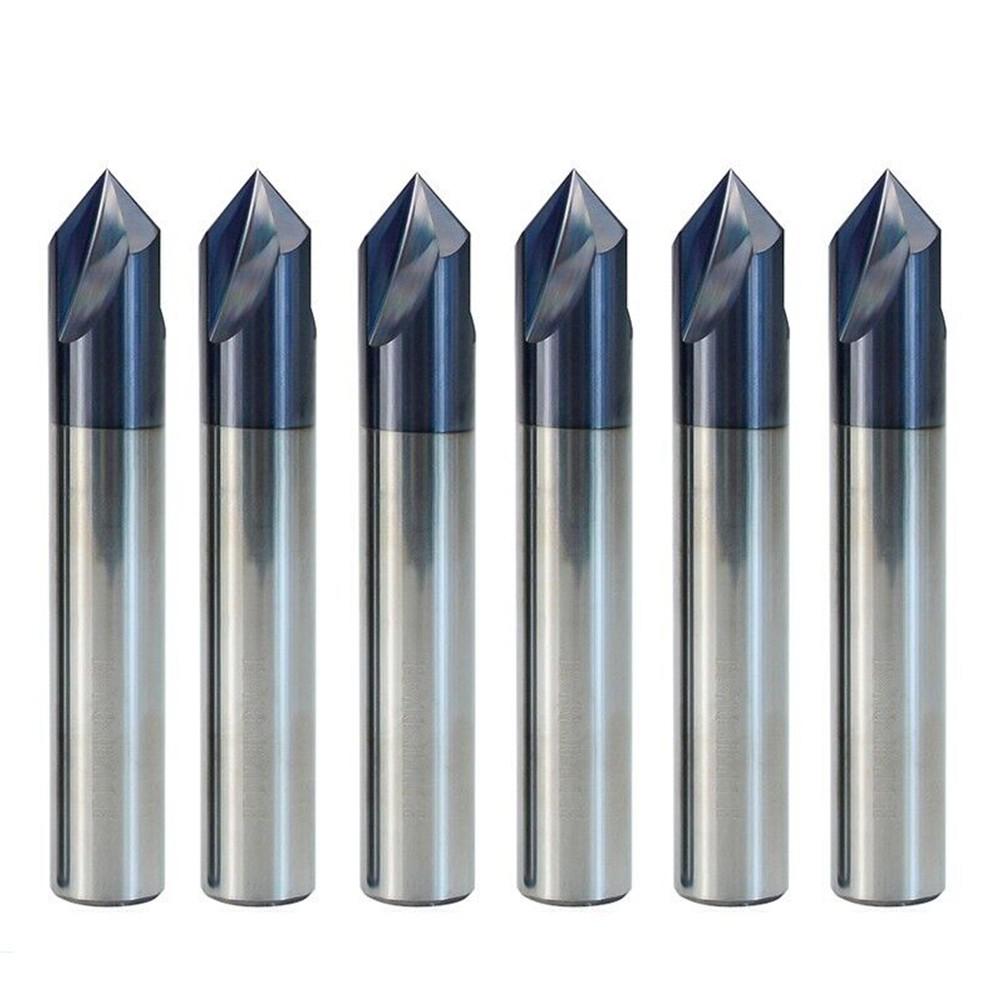 End Mill 90 Degree Carbide Router Chamfer Engineering Tool