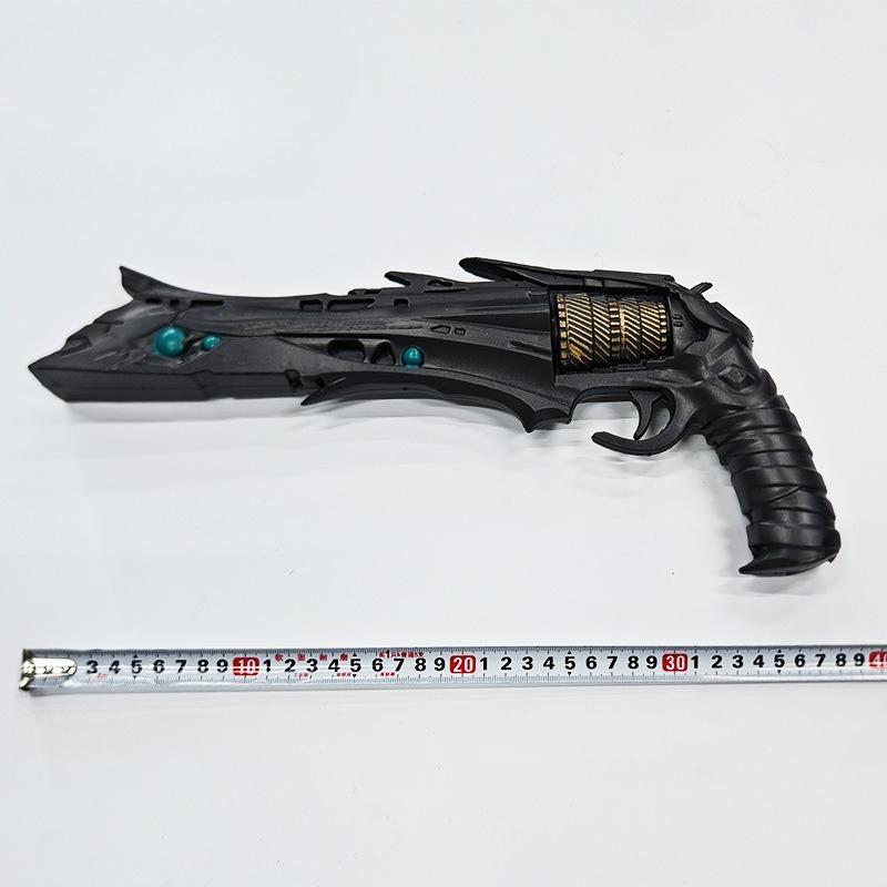 38cm/14.96in Cyberpunk Thorn Toy Guns Props Cosplay Party Supplies Game Peripherals Model Gift Collectible Display Sports Crafts