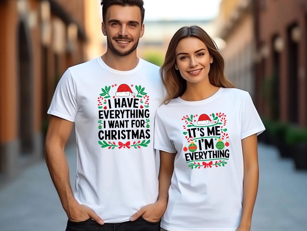 2025 Christmas unisex ,Night before Christmas Couple , Everything Christmas (CH)