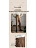 Herren Italienische Neapolitanische High-Waist Gerade Bein Lässige Stoffhose im Britischen Retro-Stil