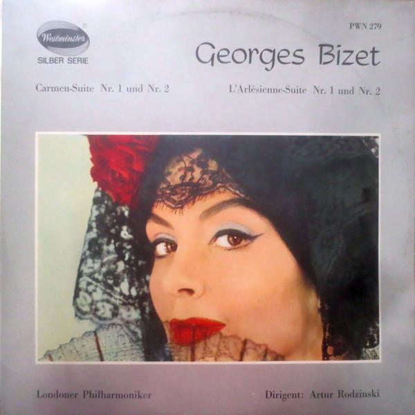 

LP Record ARTUR RODZINSKI ROYAL PHILHARMONIC Bizet CarmenSuite Nr. 1 Und Nr. 2 P279 WESTMINSTER Germany Classical Used