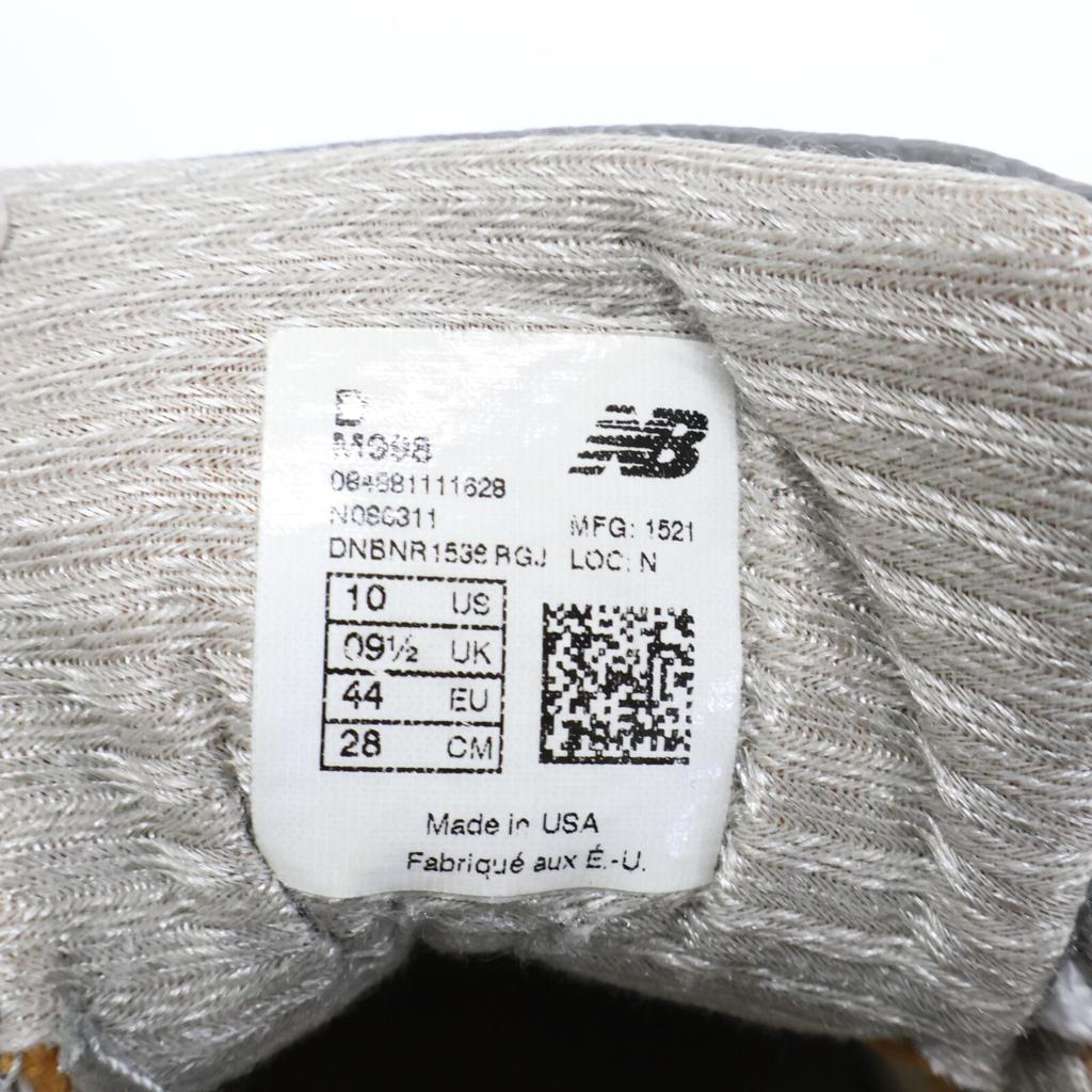 NEW BALANCE M998 USA made low cut sneakers/ shoes 28 grayUsed