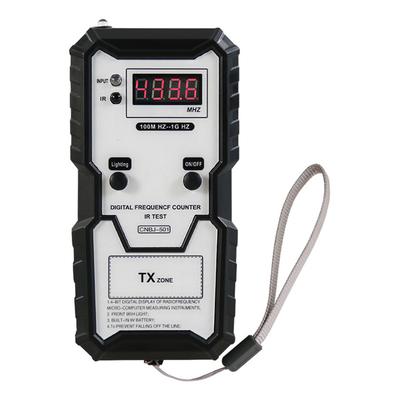 BJ-501 Testador de Frequência Infravermelha 100M-1GHz Digital de 4 Dígitos Portátil Sem Fio Testador de Frequência Remoto Com Luz Indicadora