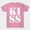 T Shirt Women Kiss Harajuku Print Kawaii Tshirt Summer Short Sleeve Female T-Shirt Top Tee