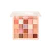 25-Color Lucky Magic Cube Eyeshadow Palette - Student-Friendly Earth Tones in Cement Gray and Misty Purple