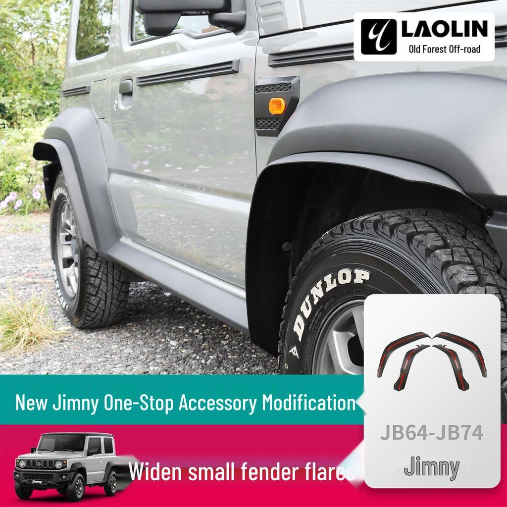 2019-2025 Jimny JB74 Off-Road Mud Flaps & Fender Flares