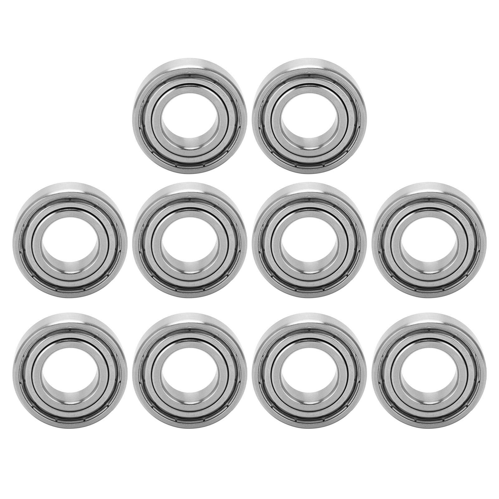 

10 шт. Кульковий підшипник з нержавіючої сталі з роликами внутрішнім діаметром 17 мм, заміна для машини