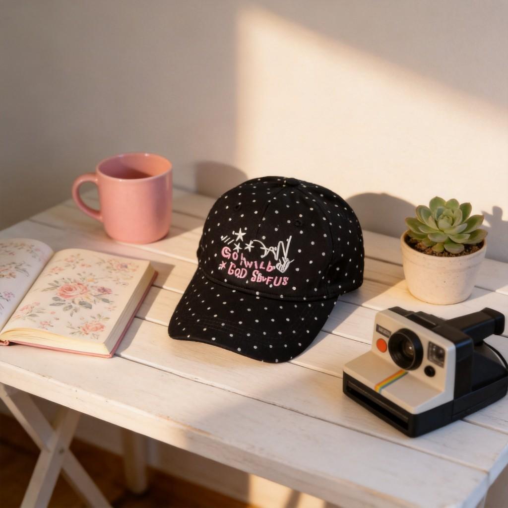 Cotton Embroidered Baseball Cap For Women And Men With Sun Protection For Summer Casual Wear