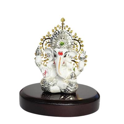 Lord Ganesha Idol Kalpavruksh Tree Ganesh Idol for Home Entrance Ganesh Ji for Car Dashboard