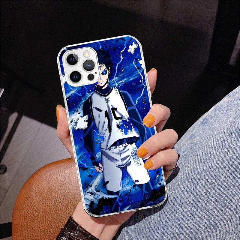 Blue Lock Isagi Yoichi Phnoe Case for Iphone 17 Air 16 16E 11 12 13 Mini 14 Plus 15 Pro Max 7 8 + SE 2020 Phone Cover Coque 17 A