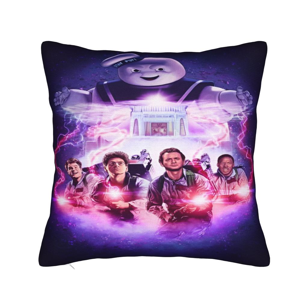 Ghostbusteres Movie Pillowcases Merch Printing Cushion Cover Throw Pillow Cover Bedroom Decoration Zippered Multi-Size