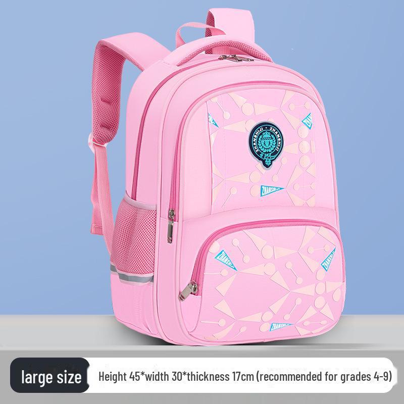 Stilvoller Wasserdichter Leichter Rucksack für Kinder, Klassen 1-6, mit Rückenschutz und Strapazierfähigem Verschleißfestem Design