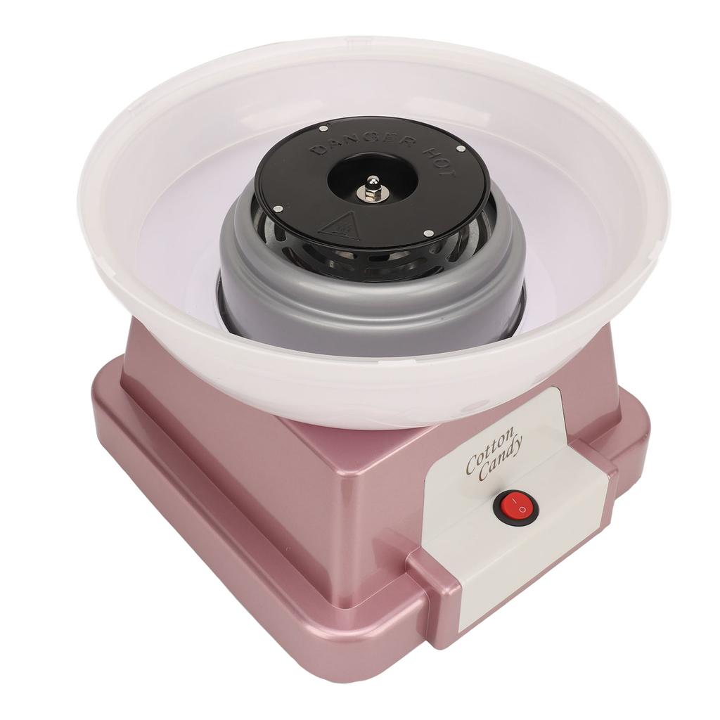 Cotton Candy Machine Household Easy To Operate Low Noise with Sticks Spoon Cotton Candy Maker for
