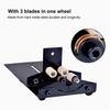 Glass Bottle Cutter,Boards Bottle Cutting Tool Kit, Curved Glass Cutting Tool for Round and Square Bottles,DIY Craft Kit