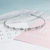 Koreanischer Zirkon Doppellagiges Kristall Brautstirnband: Eleganter High-End Hochzeits- & Abschlussball-Haarschmuck für Frauen