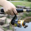 SOUGAYILANG Fishing Rods Combos with Telescopic Fishing Rods and Fishing Reel Set