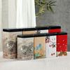 Tin Plate Storage Box Sealed Tea Caddy Small Square Coffee Jar Tea Leaves Container Cans Small Tinplate Spices Storage Boxes