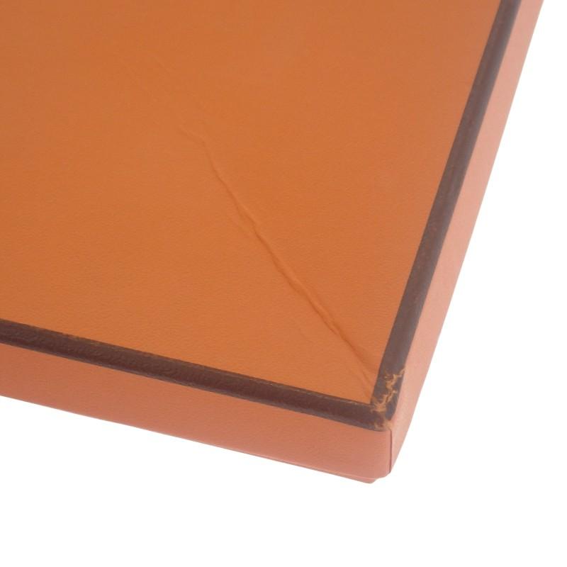 HERMES   scarf black/yellow silk Women