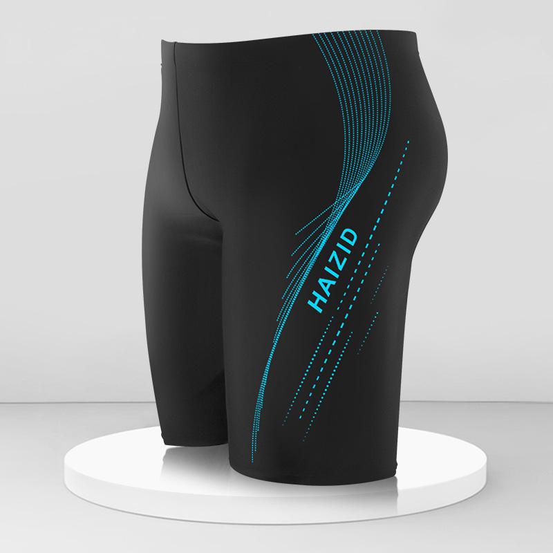 Pánské rychleschnoucí plavky z žraločí kůže a set čepice - Závodní voděodolné plavky