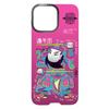 CASEEVO For iPhone 16 Pro Max Case with Detachable Door-god Backplate TPU Acrylic Phone Cover Compatible with MagSafe