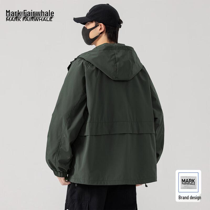 Mark Fairwhale Men's Hooded Workwear Jacket