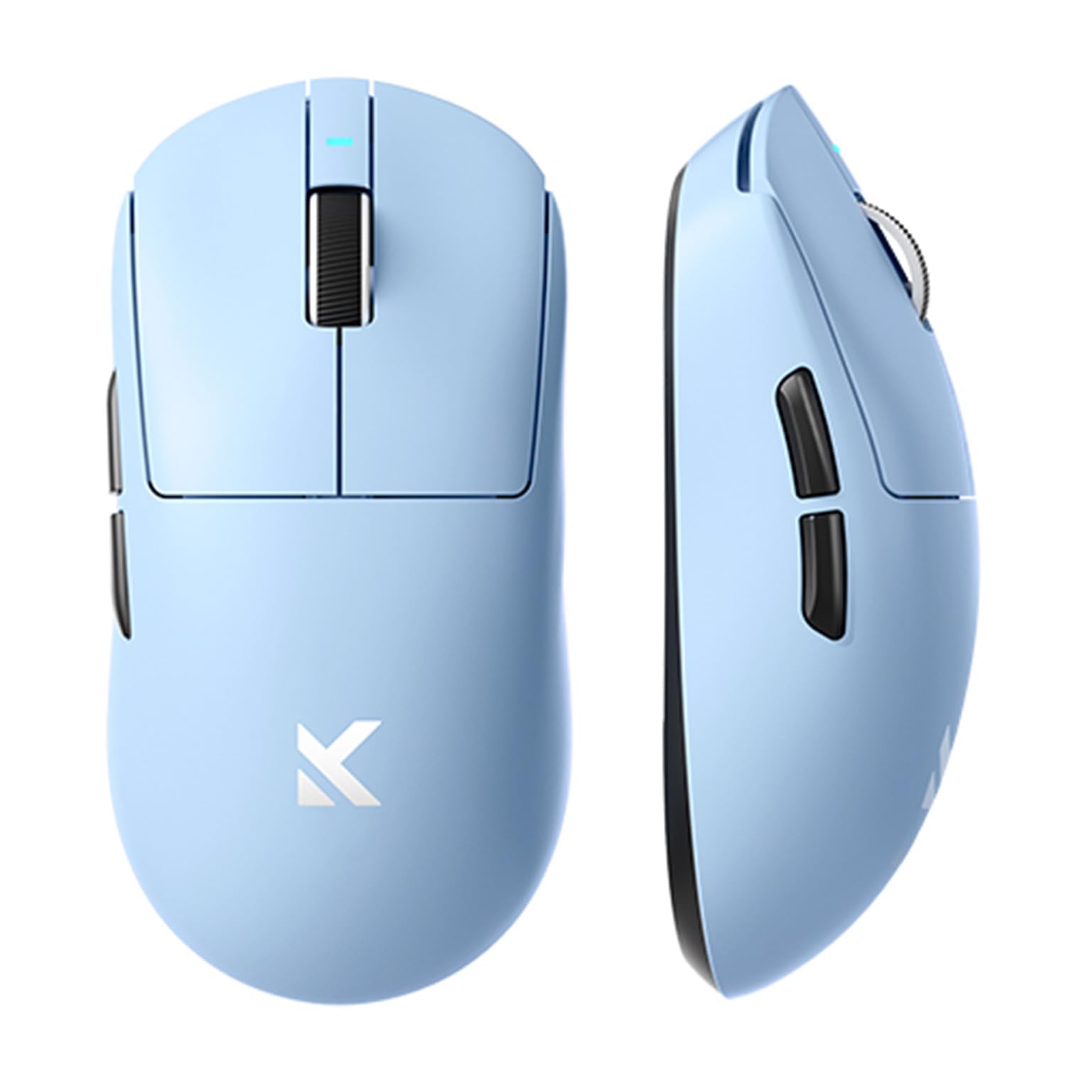 

MCHOSE A7 ULTRA Wireless Gaming Mouse with 8K Bluetooth Max Available in 4 Suitable for Medium and Large PC Blue Dongle, Ultra-Lightweight (Approx.