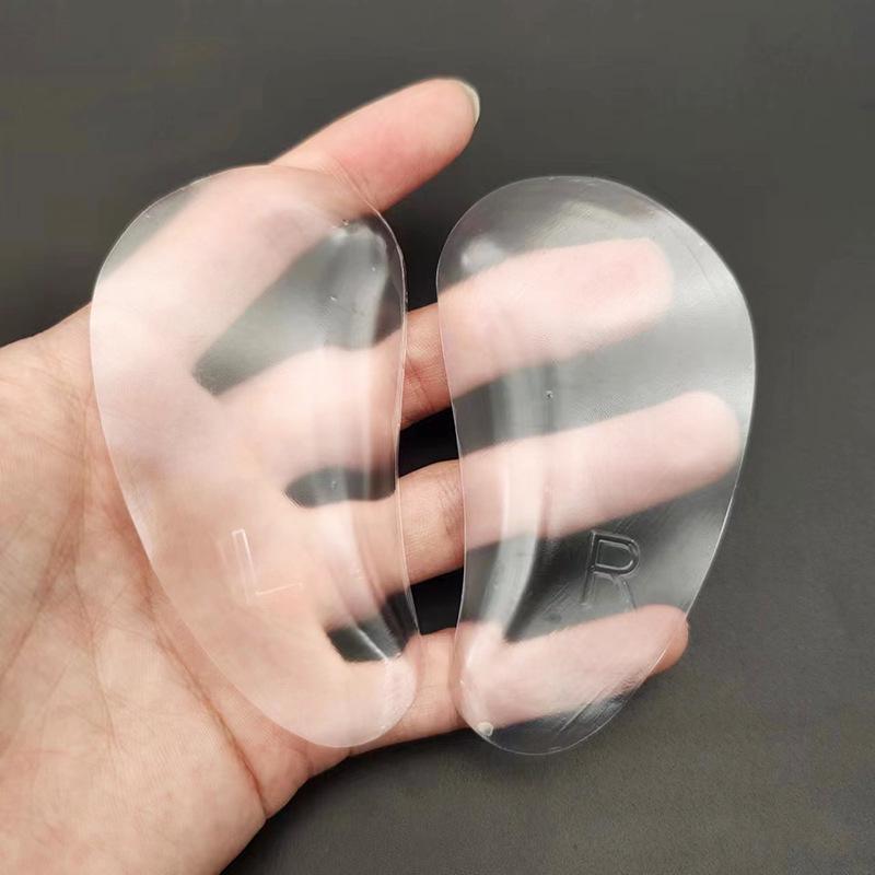 Silicone Arch Support Pads for Flat Feet - Shock Absorbing Transparent Inserts Yiwu Standard прозрачный