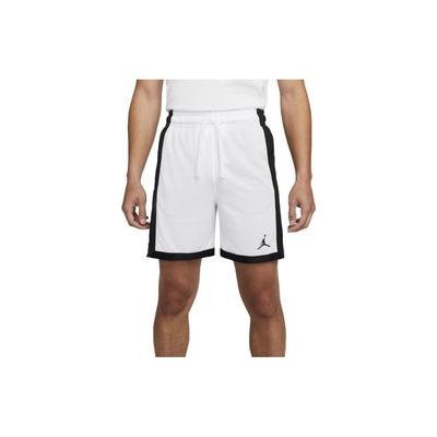 Pantalones cortos de baloncesto holgados de tiro medio con estampado del logotipo clásico Jumpman Sport Dri-FIT para hombre Blanco DH9077-100