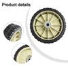 1 Pcs Lawn Mower Front And Rear Wheel Mower Wheel Push Mower Self-propelled Mowing For Hand Push Lawn Mower Power Tool Part