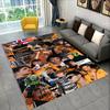 Tappeto Area 3D Lando Norris F1 Racer, Tappeto per Soggiorno Camera da Letto Divano Zerbino Decorazione, Tappetino Antiscivolo per Giochi Bambini Regalo
