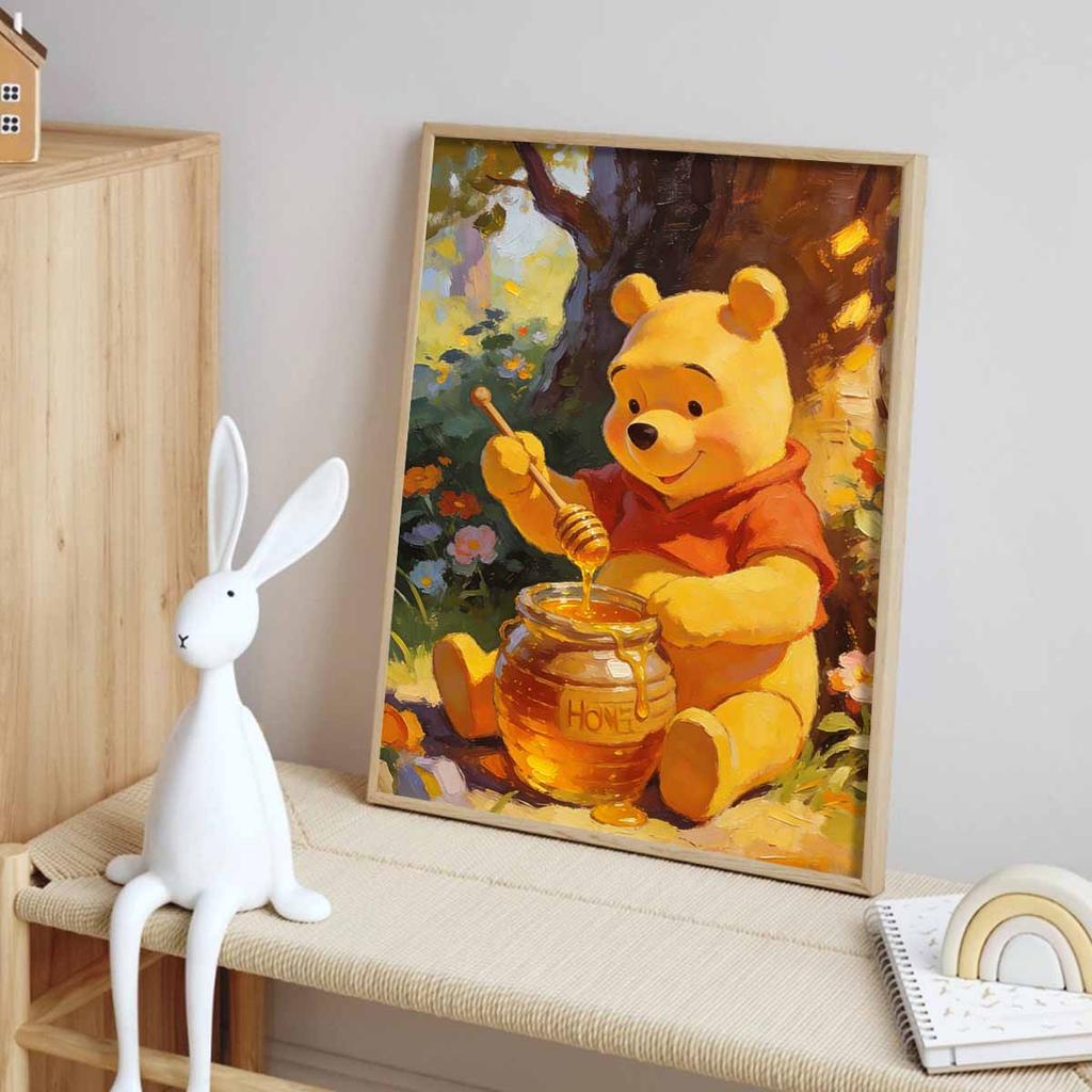 Disney Winnie The Pooh Diamond Painting Art Kit Mosaic Handmade Diy Gift Home Decor