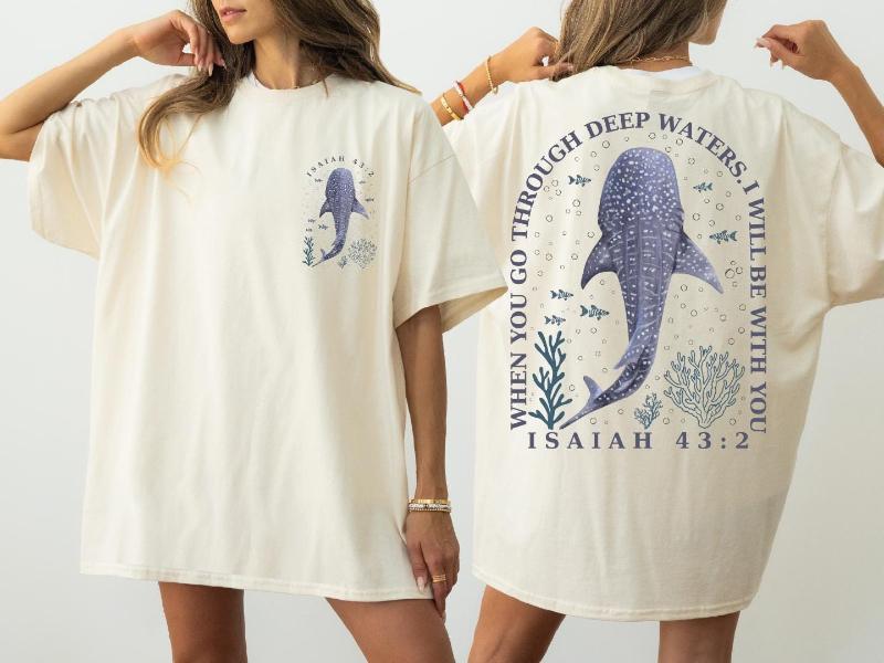 New Spring Summer Arrivals Christian Shirt Isaiah 432 Shirt Bible Verse Tee Faith Based Church Team S