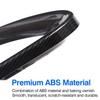 For Alfa Romeo Giulia 2016-2019 Car Front Bumper Air Grilles V Shape Frame Decoration Trim Cover Sticker Accessories