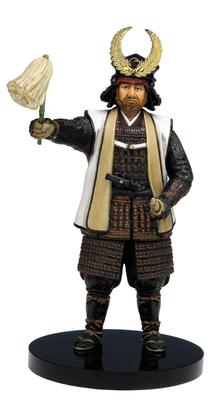 PLATZ Tokugawa Erster Shogun des Edo Zusammengebaut Stehend Urethan Unbemalter Bausatz 1/35 Ieyasu, Shogunat, Statue, Nicht-geschäumt SP-164