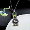 Trendy Cute Cartoon Dripping Duck Necklace, Student Gift Trendy Accessories