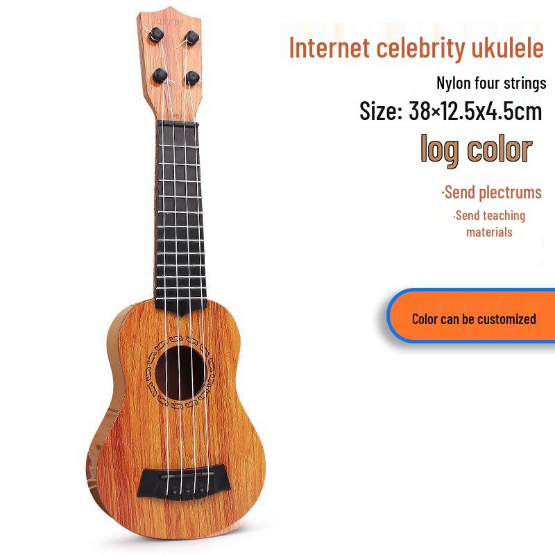 Kids' Musical Toy Ukulele: Playable Beginner Instrument for Boys and Girls
