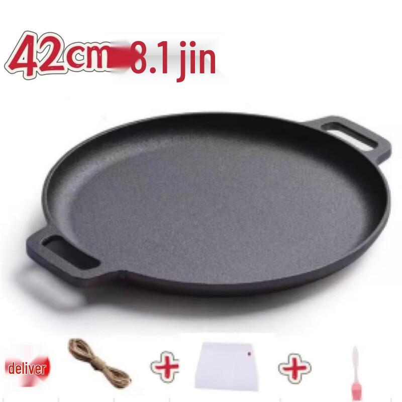 Wutuo Cast Iron Griddle Pancake Pan Set