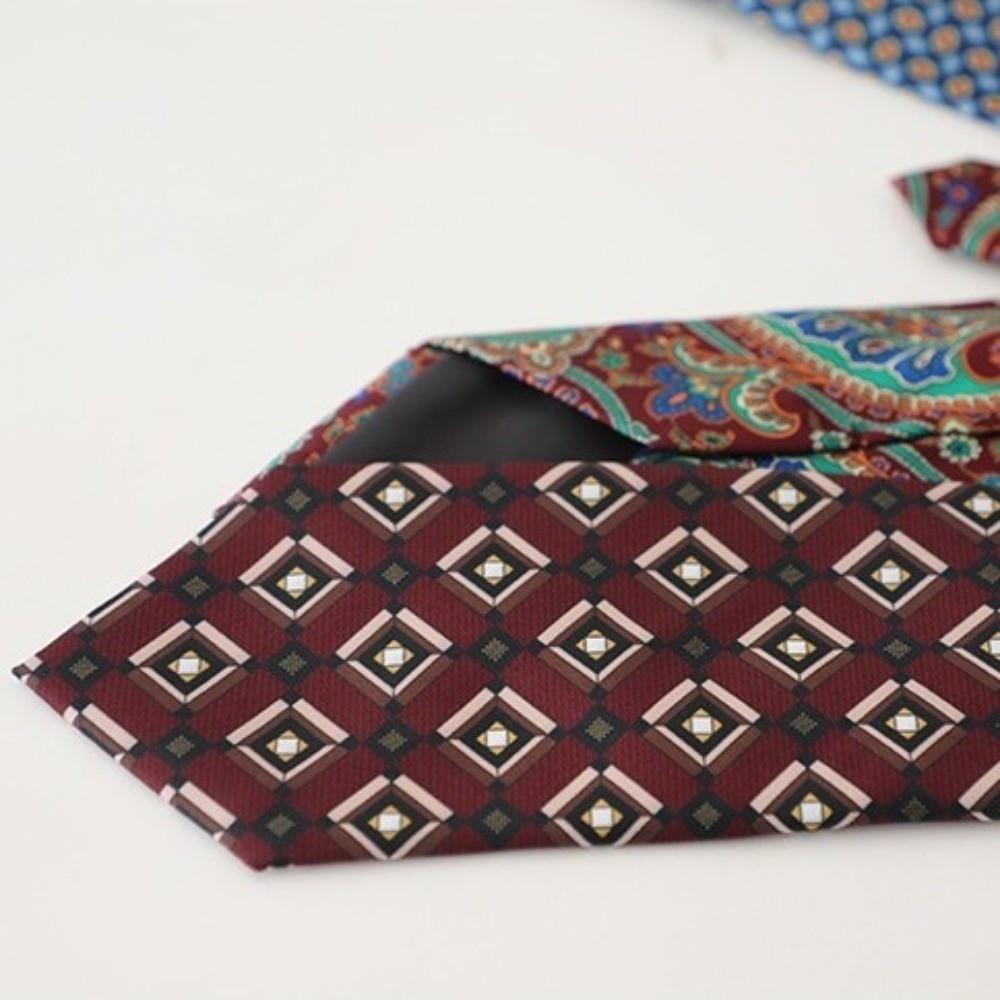 Elegant Printed Neckties 9cm Width Luxury Neck Ties New Paisley Necktie  Gentleman Accessories