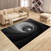 3D Vortex Psychedelic Optical Illusion Rug Vortex Rug, Decorative Rug Abstract Rug Cool Rugs Printed Rug Home Decoration