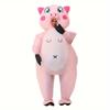 Pig Cosplay Adult Inflatable Costume For Halloween Parties Performances Stage