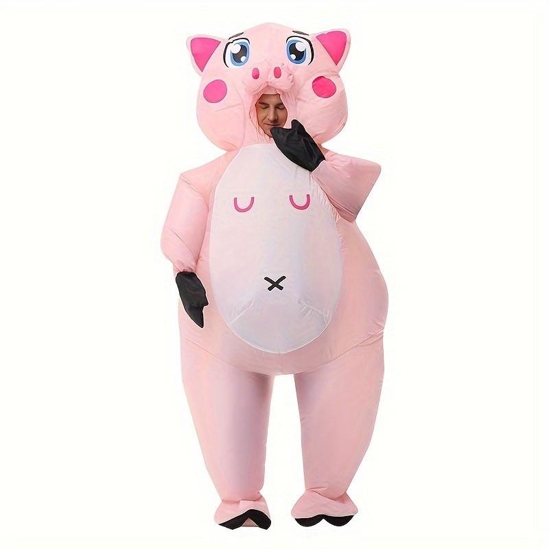 Pig Cosplay Adult Inflatable Costume For Halloween Parties Performances Stage