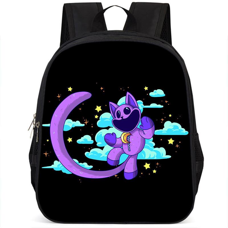 Adorable Catnap Poppy Playtime Backpack For Kids And Students Oxford Fabric