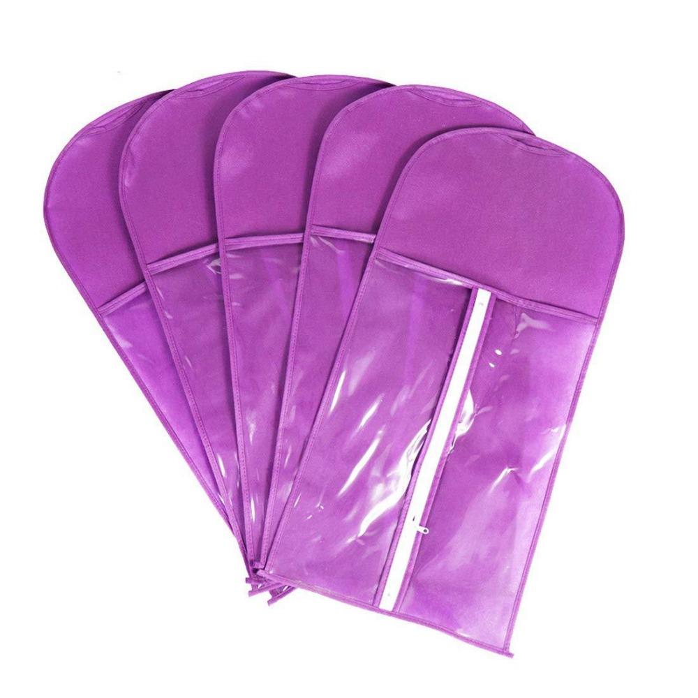 Dust-Proof Wig Bag Package Non-Woven Wig Holder Case Pink Wig Storage Bag