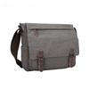BIERLIFU High Quality 16 A Washed Canvas Men's Messenger Bag Explosion Proof Zipper Male Shoulder Bag Student Computer Bag Simple Solid Color Flap Bag