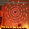 Halloween LED Lights Glowing Spider Web Halloween Decoration Lights for Yard Window Decorations Halloween Party Supplies