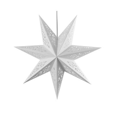 Party Window Background Bar Hollow Seven Point Star 45cm Decorative Lamp Christmas Paper Star Lampshade Decorative Lampshade