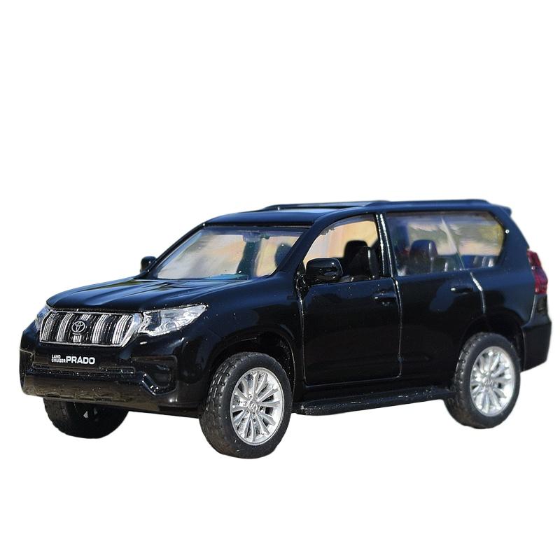 

1/43 TOYOTA Prado внедорожник литой металлический сплав модель автомобиля литой металл внедорожники модель автомобиля миниатюрный масштаб симуляция коллекция детские подарки белый