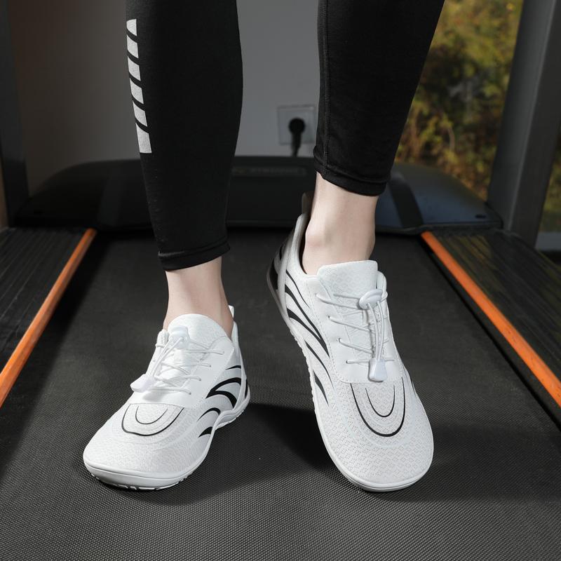 Men Barefoot Casual Flats Wide Palm Women Pink Driving Shoes White Walking Shoes Yoga Fitness Shoes Plus Size